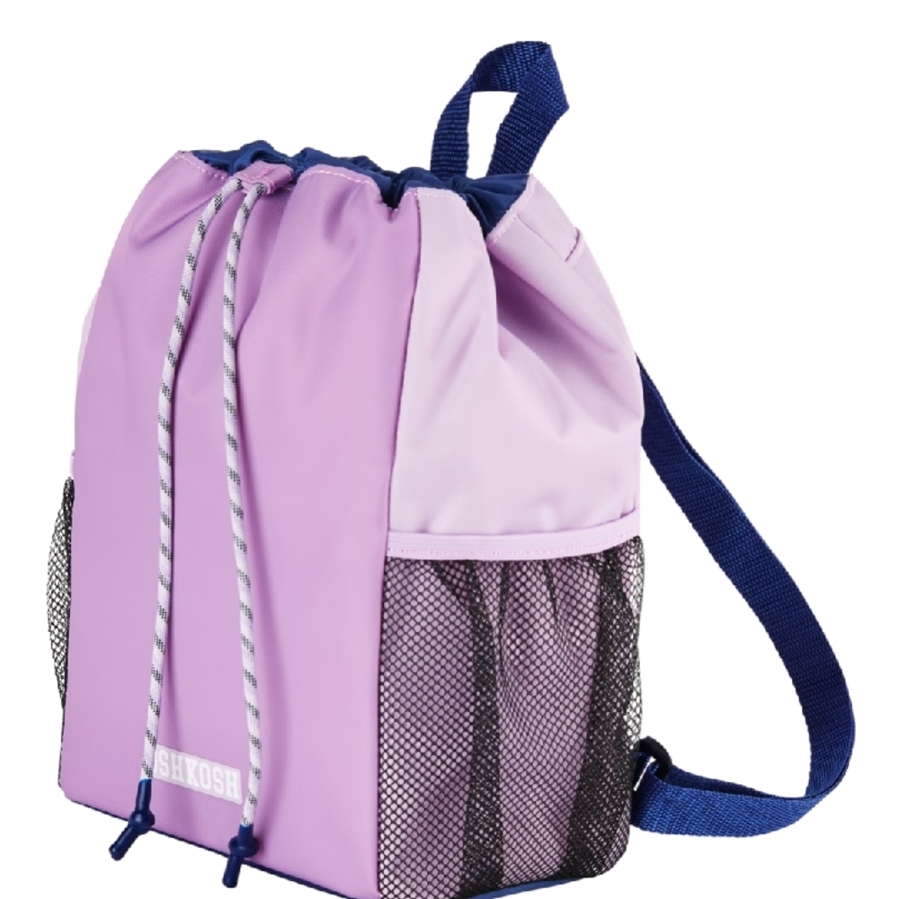 Osh Kosh / Carters Purple Drawstring Backpack